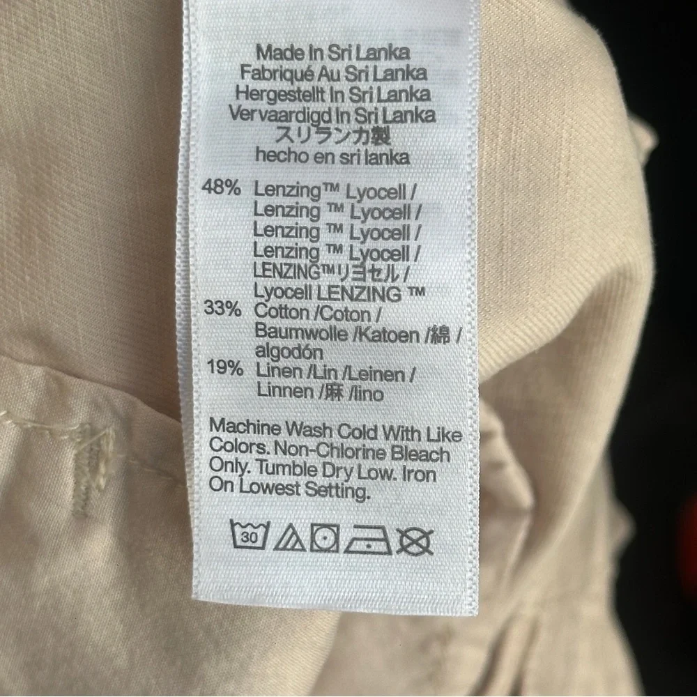 Madewell Harlow Wide Leg Pants Size 0P - Harvest Moon - Picture 5 of 13